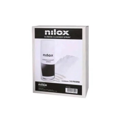 Nilox Kit Pulizia Monitor 1 Spray e 10 Panni Antigraffio