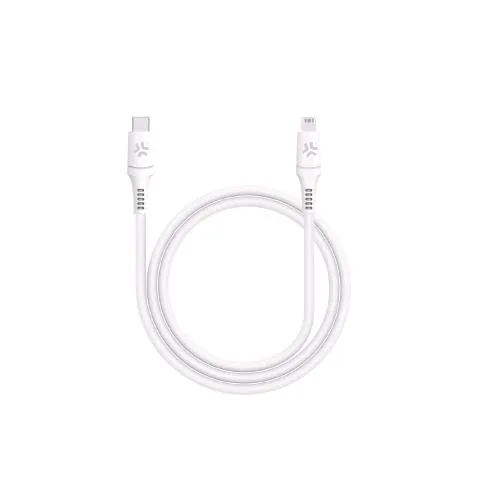 Celly PROCOMPACT2 Cavo Dati Ricarica da USB-C a Lightning 65 W 1 m Bianco