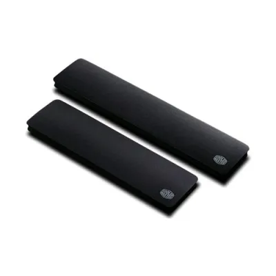 Cooler Master Coolermaster Poggiapolso in Tessuto con Base in Gomma Antiscivolo Colore Nero