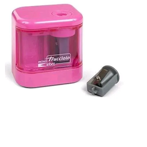 Lebez Temperamatite Mini a Batteria 1 Foro + Ricambio Temperamatite