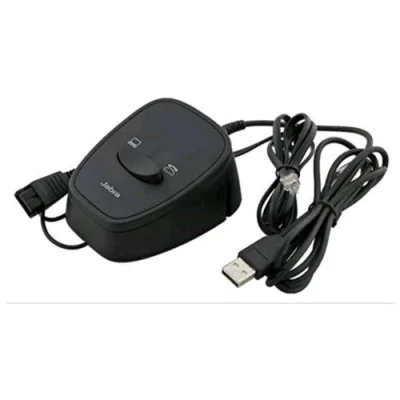 Jabra Link 180 - Interruttore per Cuffia per Telefono per PC / Scrivania