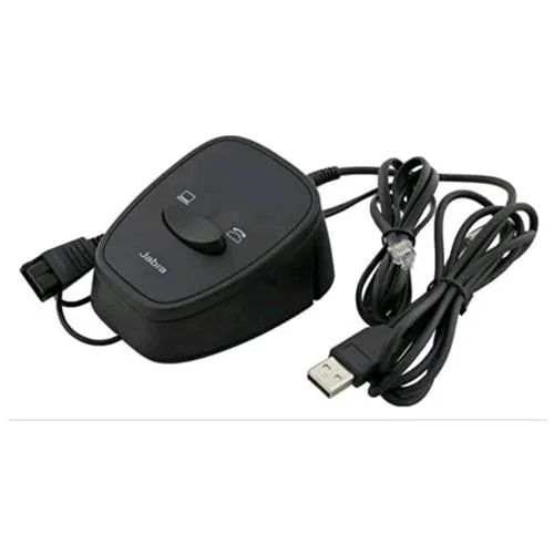Jabra Link 180 - Interruttore per Cuffia per Telefono per PC / Scrivania