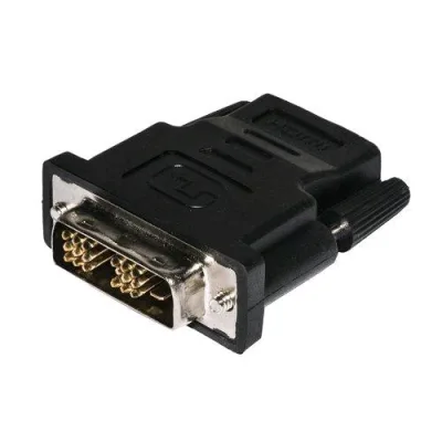 LINDY_01 Link Adattatore Video da HDMI Femmina a DVI-D (18+1) Maschio Nero
