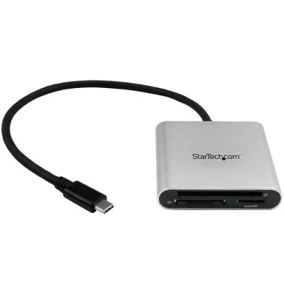 Startech Lettore Schede Esterno Card USB-C 3.1 Nero/Argento
