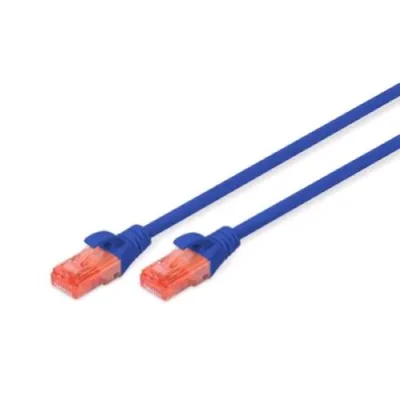 Digitus Cavo di Rete Cat .6 U/UTP Lshf Non Schermato 2 m Blu