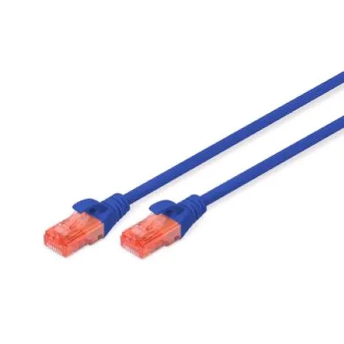 Digitus Cavo di Rete Cat .6 U/UTP Lshf Non Schermato 2 m Blu