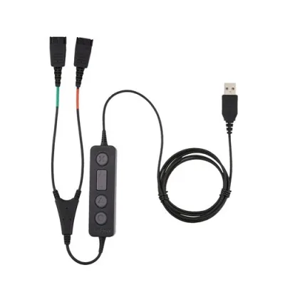 Jabra Link 265 Cavo Audio USB 2.0 2X QD Black