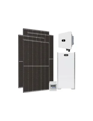 Kit fotovoltaico trifase 17100W inverter 17kW MB0 Huawei batteria al litio 15kWh LUNA2000 BMS