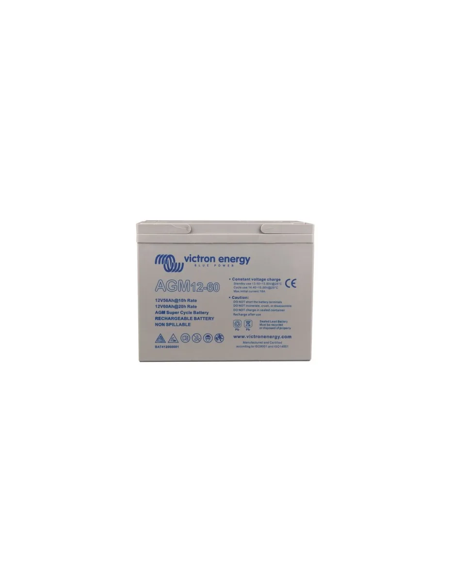 Batteria 60Ah 12V AGM Deep Cycle Victron Energy - BAT412550084