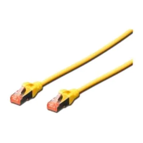 Digitus Cavo di Rete Cat 6 Doppia Schermatura 5 m Giallo