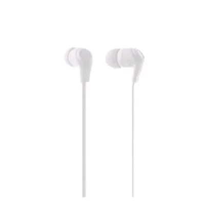 LINK Auricolari Stereo con Microfono Jack 3.5mm Bianco