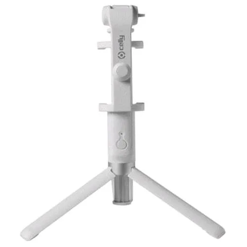 Celly Propod Asta per Selfie Bluetooth con Funzione Treppiedi Colore Bianco
