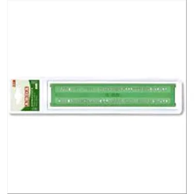 ARDA Normografo in Poliestere Altezza Caratteri 14 mm Verde