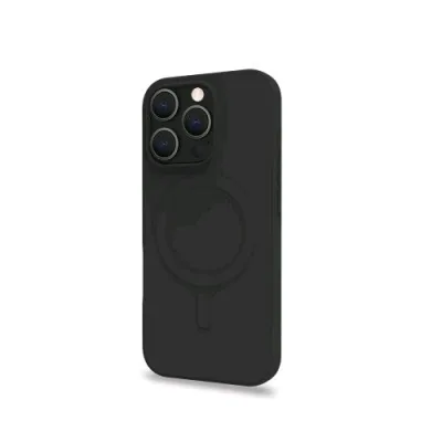 Celly Apple iPHONE 16 Pro Cover in Morbido Tpu Compatibile Magsafe Nero