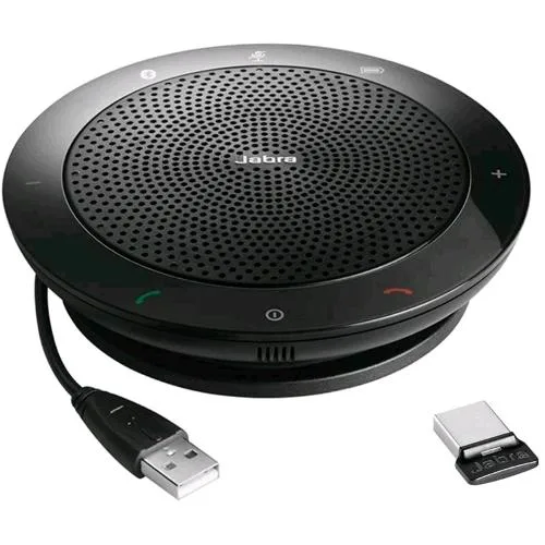 Jabra Speak 510 Uc con Dongle Vivavoce da Scrivania Bluetooth Nero