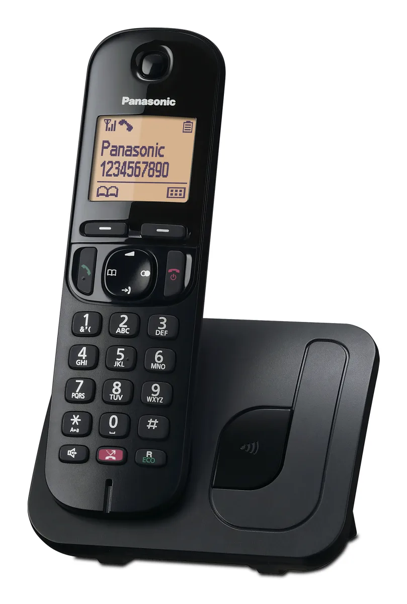 TELEFON0 CORDLESS PAN TGC250 NERO GAP VIVAV/16ORE/ID CHI./RUBRICA 50N