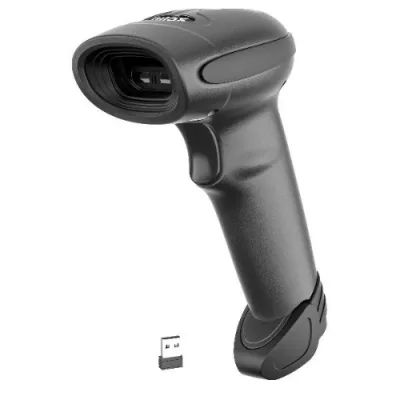 Nilox Lettore Codice Barre 1D Wireless Compatibile con Tutti I Sistemi POS Plug & Play