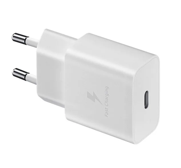 Samsung Ep-T1510 Caricabatterie da Rete USB Type-C Fast Charging 15 W Bianco