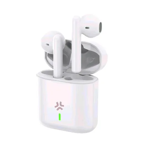 Celly Pulsesound Auricolari True Wireless Touch Controllo Chiamate e Volume/Musica USB-C Bianco