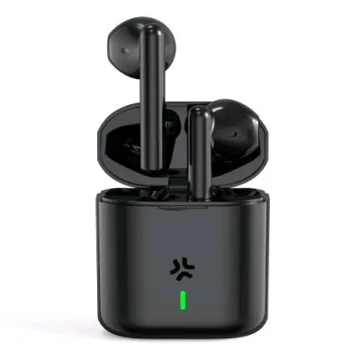 Celly Pulsesound Auricolari Wireless Touch Controllo Chiamate e Volume/Musica USB-C Nero