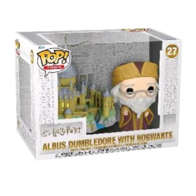 Funko Pop Harry Potter Anniversary Albus Dumbledore With Hogwarts Figura in Vinile 9.5 cm da Collezione
