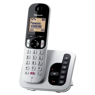 TELEFON0 CORDLESS PAN TGC260 SILVER GAP VIVAV/SEGRETERIA/16 ORE.