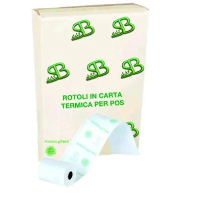Sa.ba.cart Rotolo Sabaplus Phenol Free Long Life FSC in Carta Termica x POS MM57X16MT Anima 12 mm Conf 10 Pz.