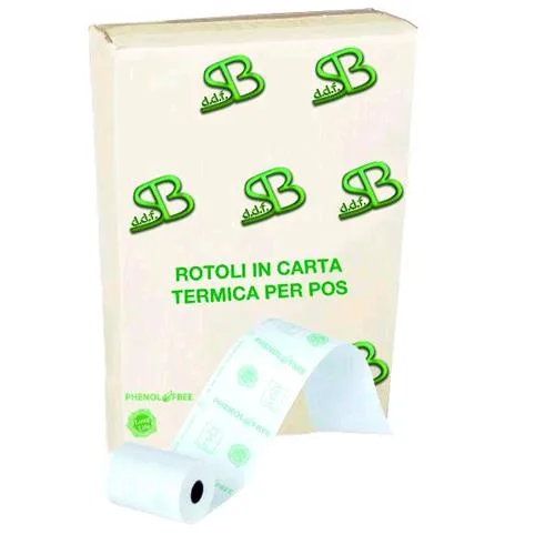 Sa.ba.cart Rotolo Sabaplus Phenol Free Long Life FSC in Carta Termica x POS MM57X16MT Anima 12 mm Conf 10 Pz.