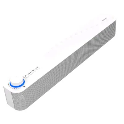 Atlantis Land Atlantis P003-C0820-W Mini Soundbar Bluetooth 5.3 20 W Jack 3,5MM TWS Batteria 2400mAh Radio USB Microsd Bianco