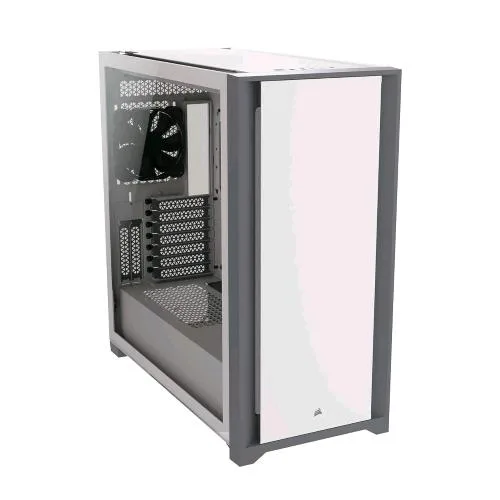 Corsair 5000D Case Middle Tower Minitx Matx ATX Vetro Temperato No Power Due Ventole da 120 mm Incluse Bianco