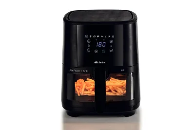 FRIGGITRICE AD ARIA 6LITRI FINESTRA 8 PROGRAMMI CON FINESTRA