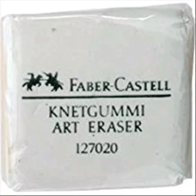 Faber Castell 127154 Gomma Pane Bianca Quadrangolare