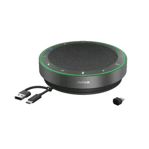Jabra SPEAK2 75 MS Vivavoce a Mani Libere Universale Bluetooth USB-C USB-A Grey