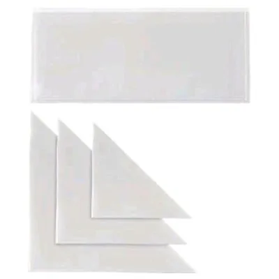 Sei Rota TR10 CR Tasca Adesiva in PVC CM 10X10 Trasparente Conf 100 Pz.