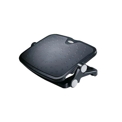 Startech Poggiapiedi Ergonomico Regolabile da Scrivania 18X14 Pollici Nero
