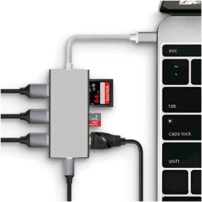Nilox Mini Docking Station USB-C Type-C 3.1