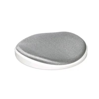 Startech Poggiapolsi Scorrevole Ergonomico Bianco Argento