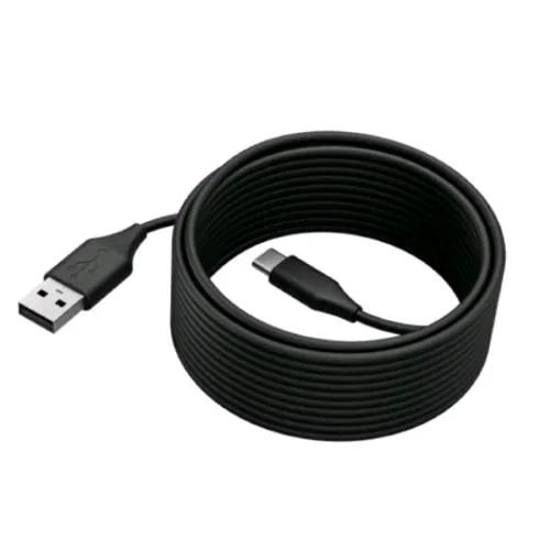 Jabra Jafra Cavo USB 2.0 da USB-C a USB-A Maschio/Maschio 5 m Nero (per Panacast 50)