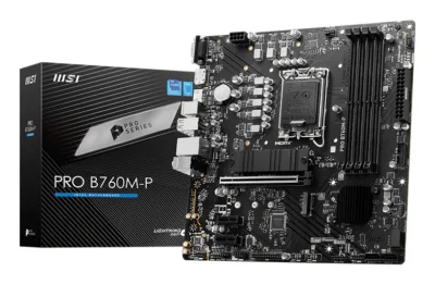 MB MSI PRO B760M-P DDR5 S1700 4D5 2M.2 4S3 U3.2 GBL H/D/V MATX