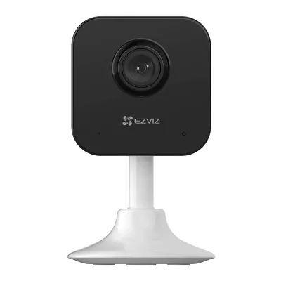 Ezviz H1C Telecamera di Sorveglianza da Interno Full HD Wi-Fi Visone Notturna Rilevamento di Movimento Bianco