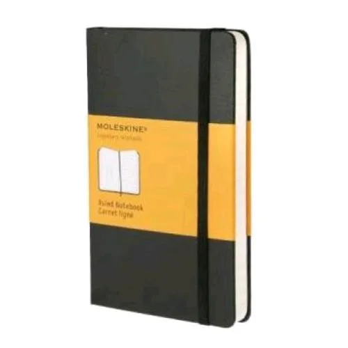 Moleskine Taccuino Formato Pocket 140X90 mm 192 Fogli a Quadretti 5M Copertina Morbida Nero