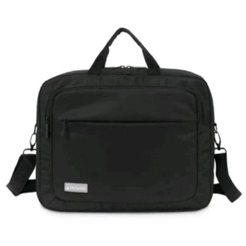 Atlantis P004-KL12-A0-16 Borsa per Notebook fino a 15.6" Vano Interno Portadocumenti Cinghia a Tracolla Nero