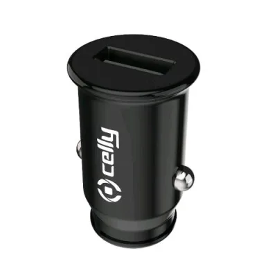 Celly RTGCC10WBK Caricabatteria da Auto 1XUSB 10W Black