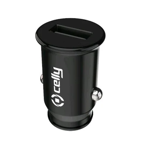 Celly RTGCC10WBK Caricabatteria da Auto 1XUSB 10W Black