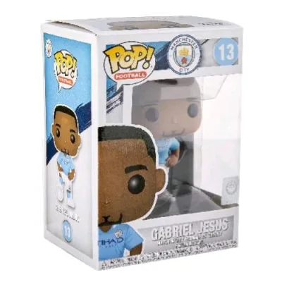 Funko Pop Manchester City Gabriel Jesus Figura in Vinile 9.5 cm da Collezione