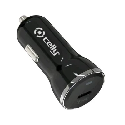 Celly RTGCC20WBK Caricabatteria da Auto 1XUSB 20W Black
