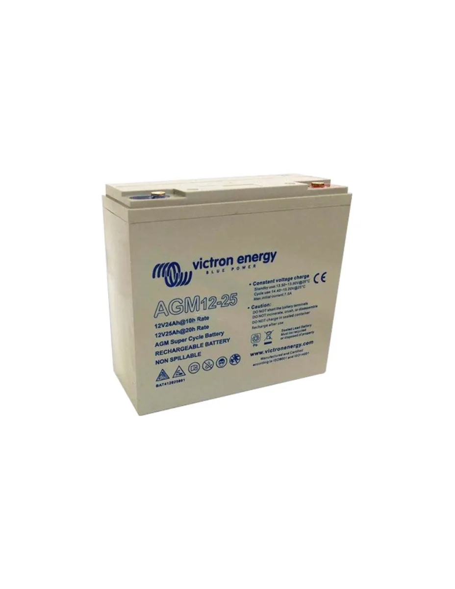Batteria 25Ah 12V AGM Deep Cycle Victron Energy - BAT412025081