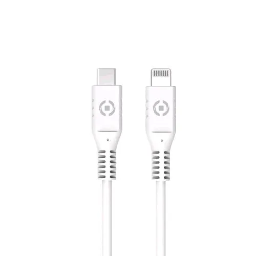 Celly Rtgusbclightwh Cavo USB-C a Lightning 1 m Bianco