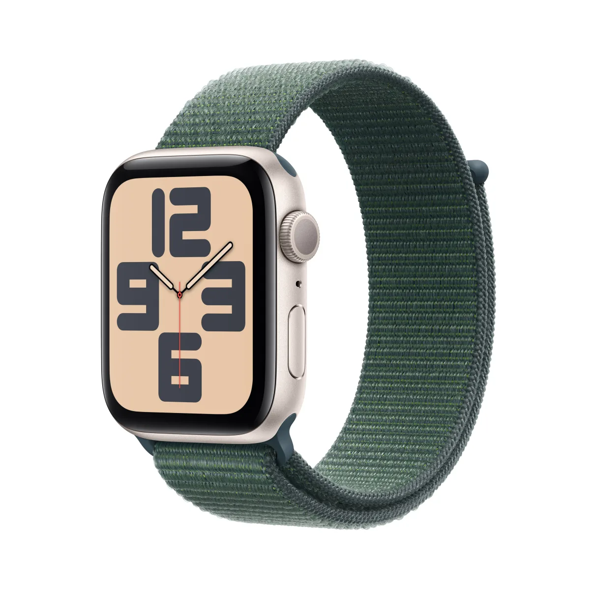 WATCH SE 44MM ALLUM.GALASSIA CINTURINO SPORT LOOP LAGO VERDE