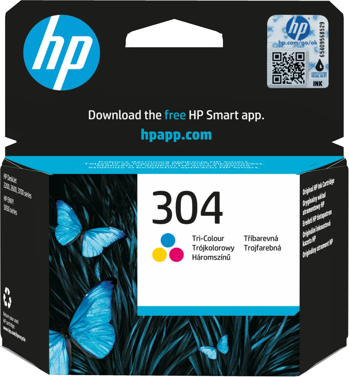 INK HP 304 N9K05AE CMY 2ML 100 PAG